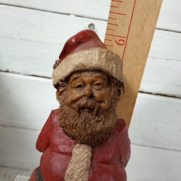 Vintage Signed Tom Clark Christmas Gnome, 1987 Mr Claus Figurine Sculpture Santa - Picture 8 of 12